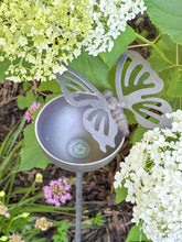 Load image into Gallery viewer, Butterfly Rain Catcher + Butterfly Garden Stake
