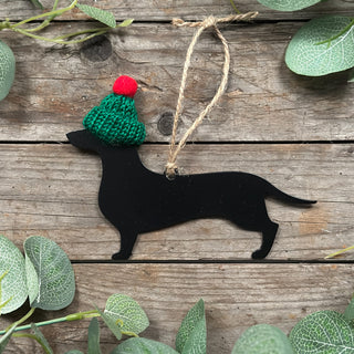 Dachshund Christmas Ornament Decoration