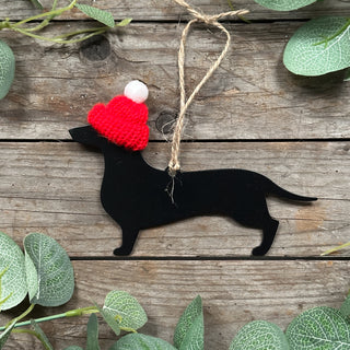 Dachshund Christmas Ornament Decoration
