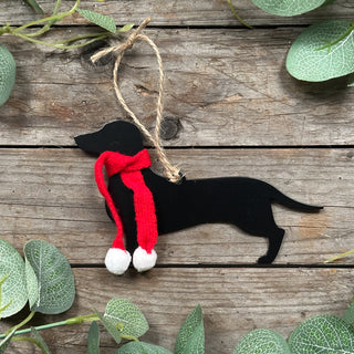 Dachshund Christmas Ornament Decoration